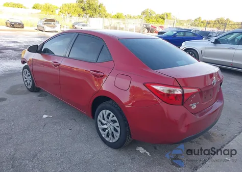 2019 Toyota Corolla L/Le/Xle/Se/Xse z USA, uszkodzony, nr VIN 2T1BURHE6KC180613